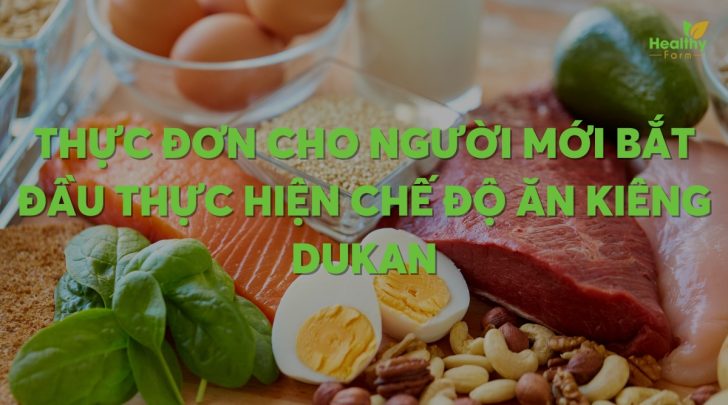 Thực đơn cho người mới bắt đầu thực hiện chế độ ăn kiêng Dukan